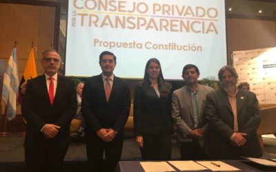 Empresarios conformarán el Consejo Privado por la Transparencia