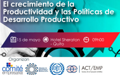 Las políticas de desarrollo productivo son instrumentos de crecimiento y generación de empleo