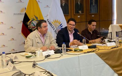 Pablo Zambrano compareció ante la Comisión de Régimen Económico de la Asamblea Nacional