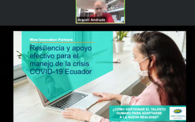 Webinar: Resiliencia y apoyo efectivo para manejar la crisis del Covid-19 en Ecuador