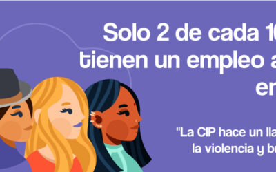 Solo 2 de cada 10 mujeres en Ecuador tienen un empleo adecuado; la CIP hace un llamado a erradicar la violencia y brechas de género para cambiar esta realidad